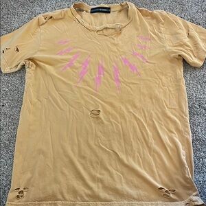 ⭐️ 3/$20 Lulusimons studio size small lightning shirt